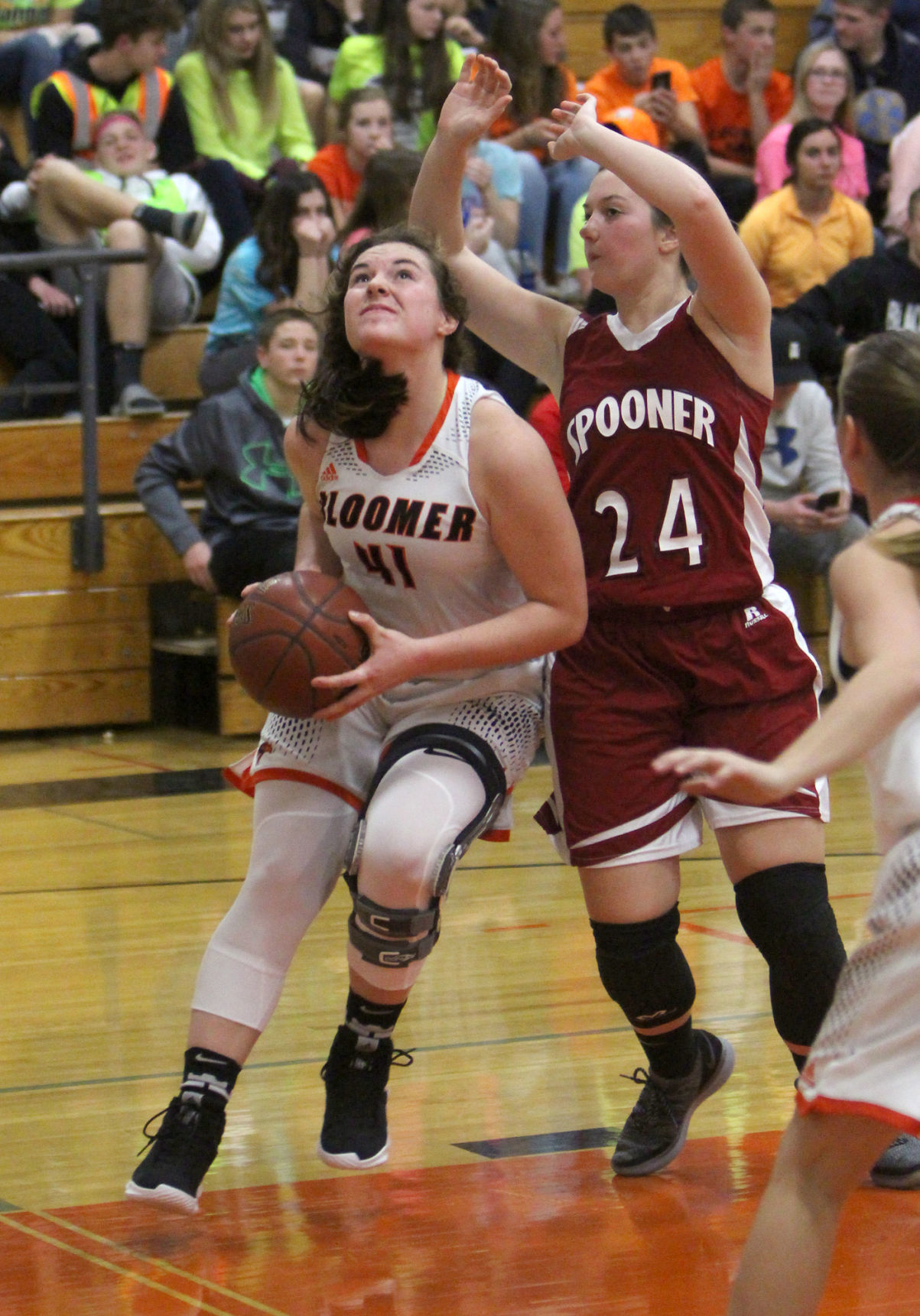 Spooner at Bloomer girls basketball 12-11-18